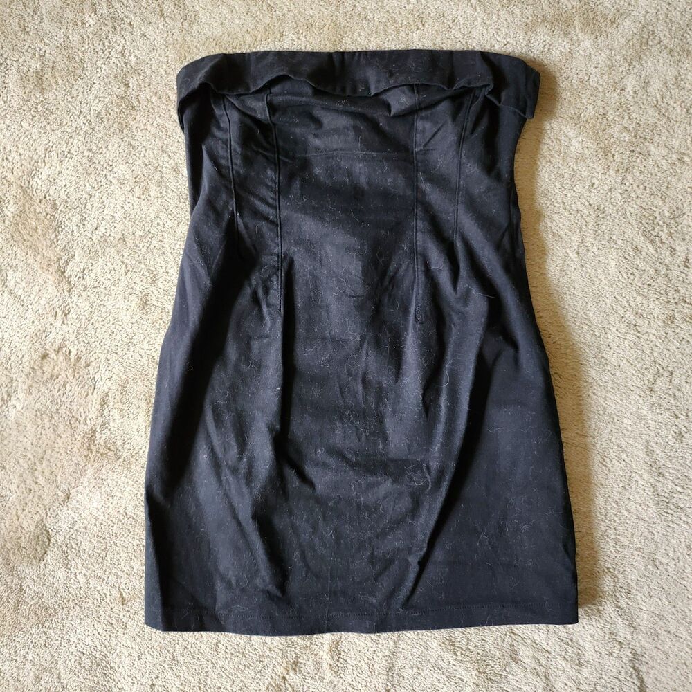 Wild Fable Strapless Lace Up Detail Mini Dress - Black - Women's L - NWOT (No64)